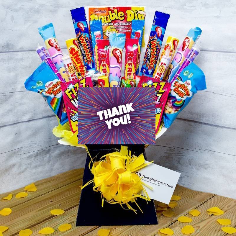 Thank You Giant Retro Sweet Bouquet