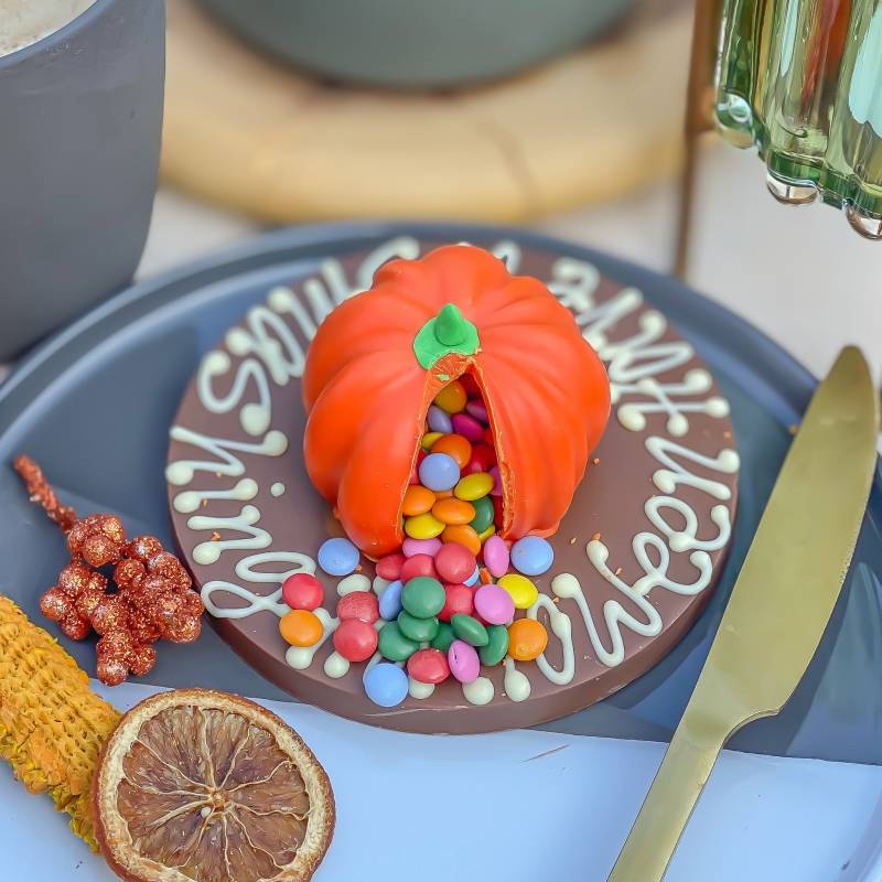 Mini Chocolate Halloween Smash Pumpkin