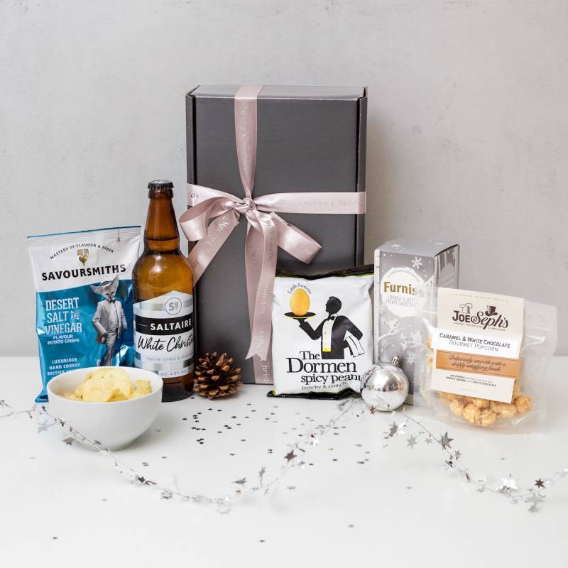 White Christmas Beer Hamper